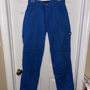 US polo Assn Royal Blue carpenter jeans size 33x30 loose fit NWOT 1366-A2